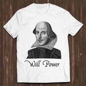 Will Power William Shakespeare Theatre To Be or Not To Be Romeo Juliet Retro